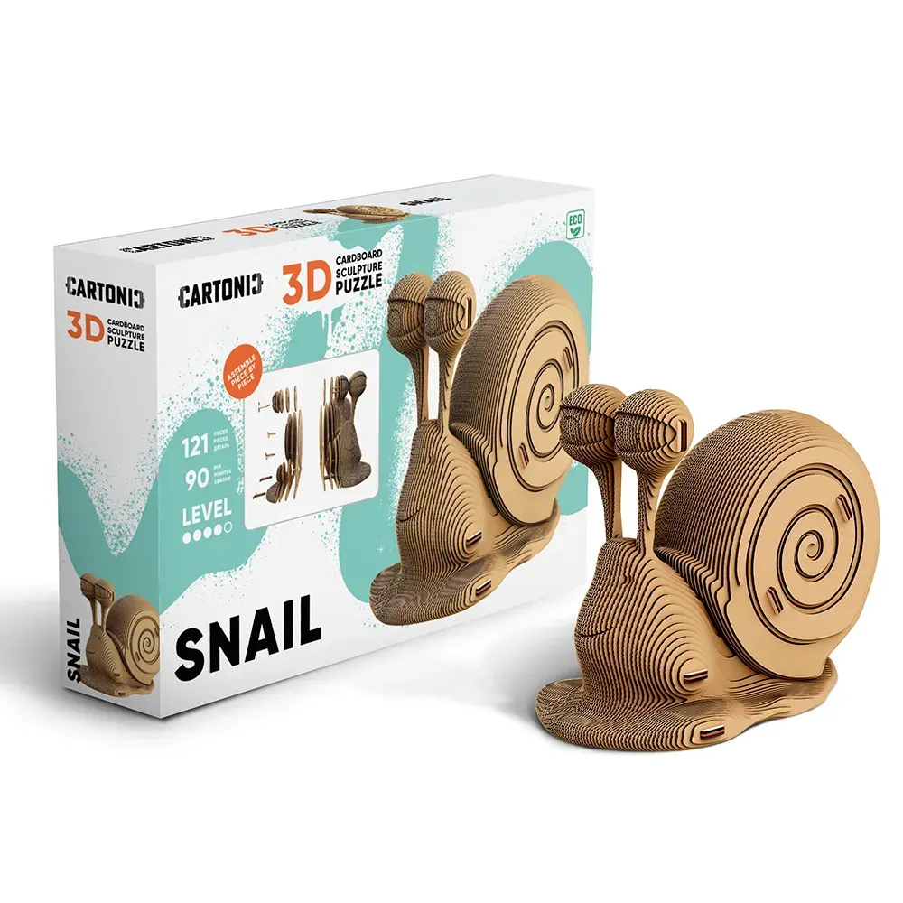 Картонный конструктор "Cartonic 3D Puzzle SNAIL", CARTSNAIL 5