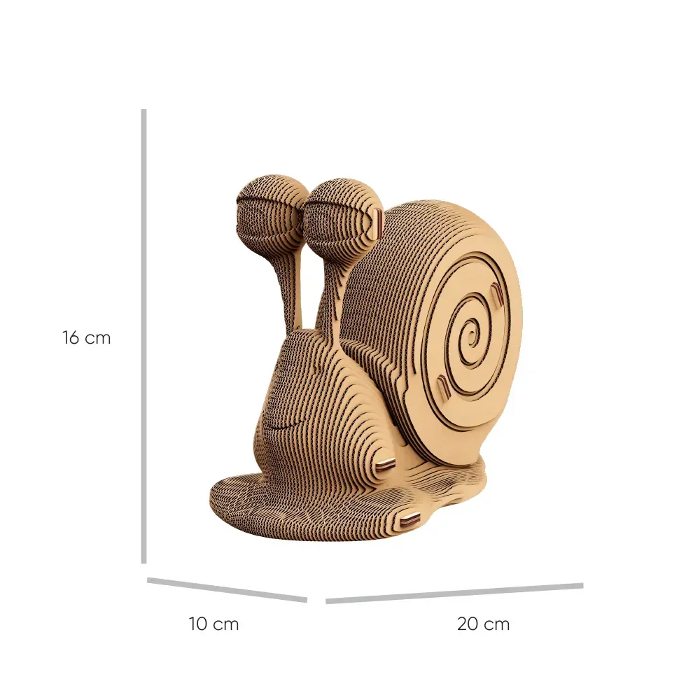 Картонный конструктор "Cartonic 3D Puzzle SNAIL", CARTSNAIL 2