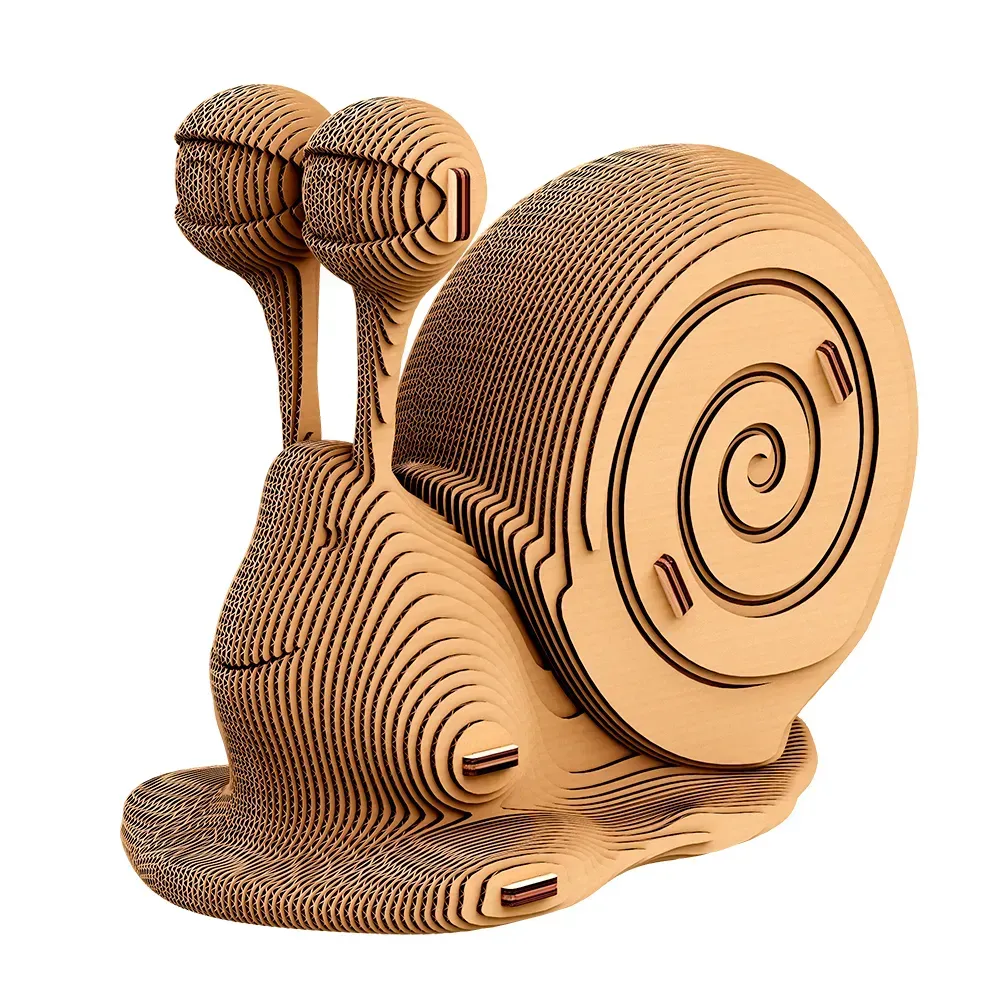 Картонный конструктор "Cartonic 3D Puzzle SNAIL", CARTSNAIL