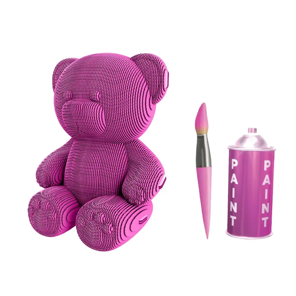 Картонный конструктор "Cartonic 3D Puzzle TEDDY BEAR", CARTTEDDY 5