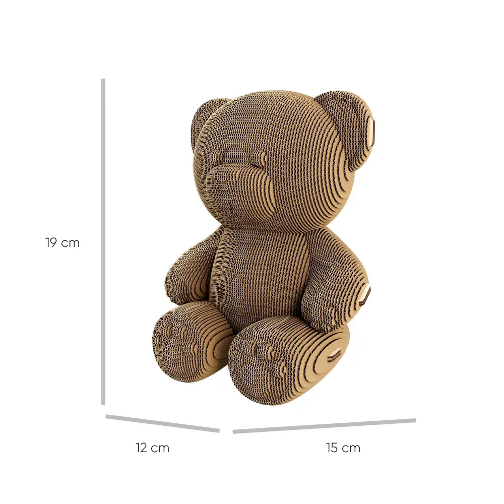 Картонный конструктор "Cartonic 3D Puzzle TEDDY BEAR", CARTTEDDY 3