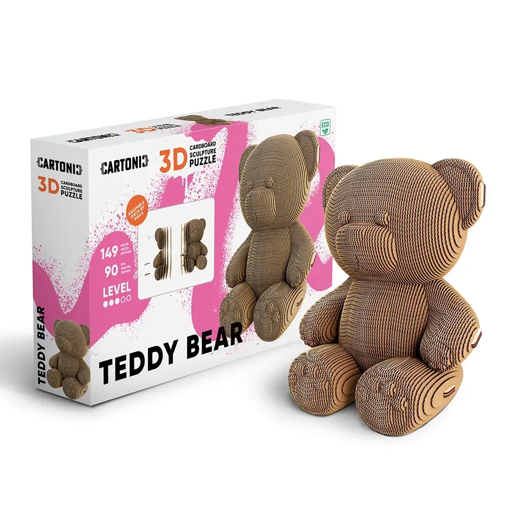 Картонный конструктор "Cartonic 3D Puzzle TEDDY BEAR", CARTTEDDY 7