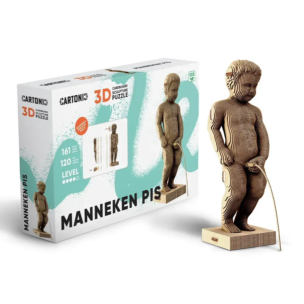 Картонный конструктор "Cartonic 3D Puzzle MANNEKEN PIS", CARTPIS 6