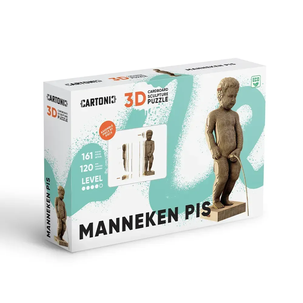 Картонный конструктор "Cartonic 3D Puzzle MANNEKEN PIS", CARTPIS 7