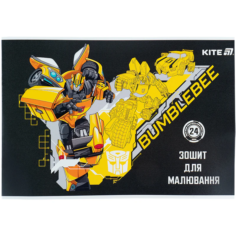 Зошит для малювання, 24 арк., скоба, гібр. лак + УФ лак, TF, TF25-242 6