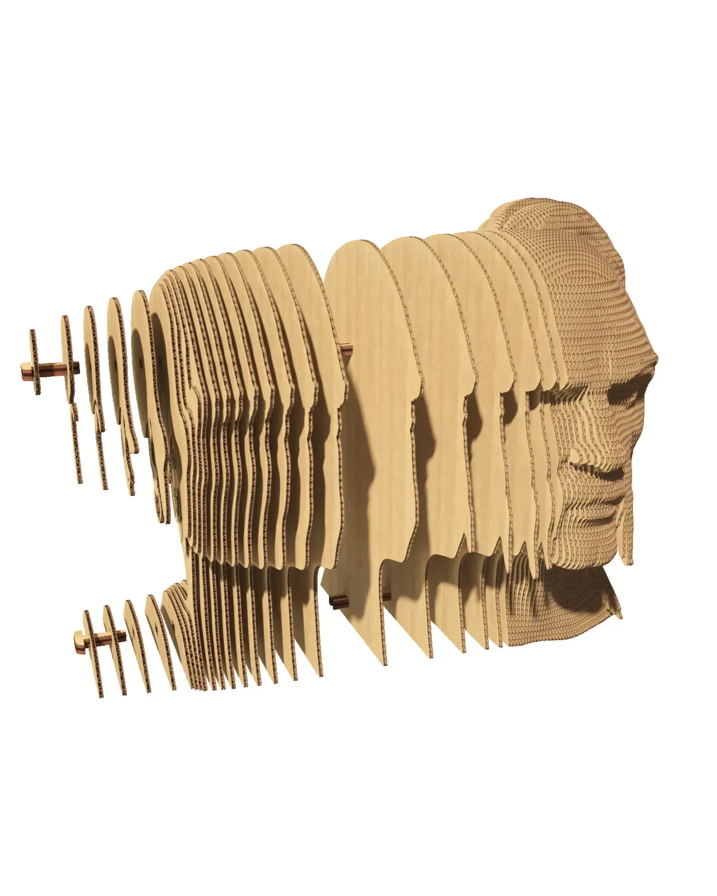 Картонный конструктор "Cartonic 3D Puzzle COSSACK WARRIOR", CARTCOSS 4
