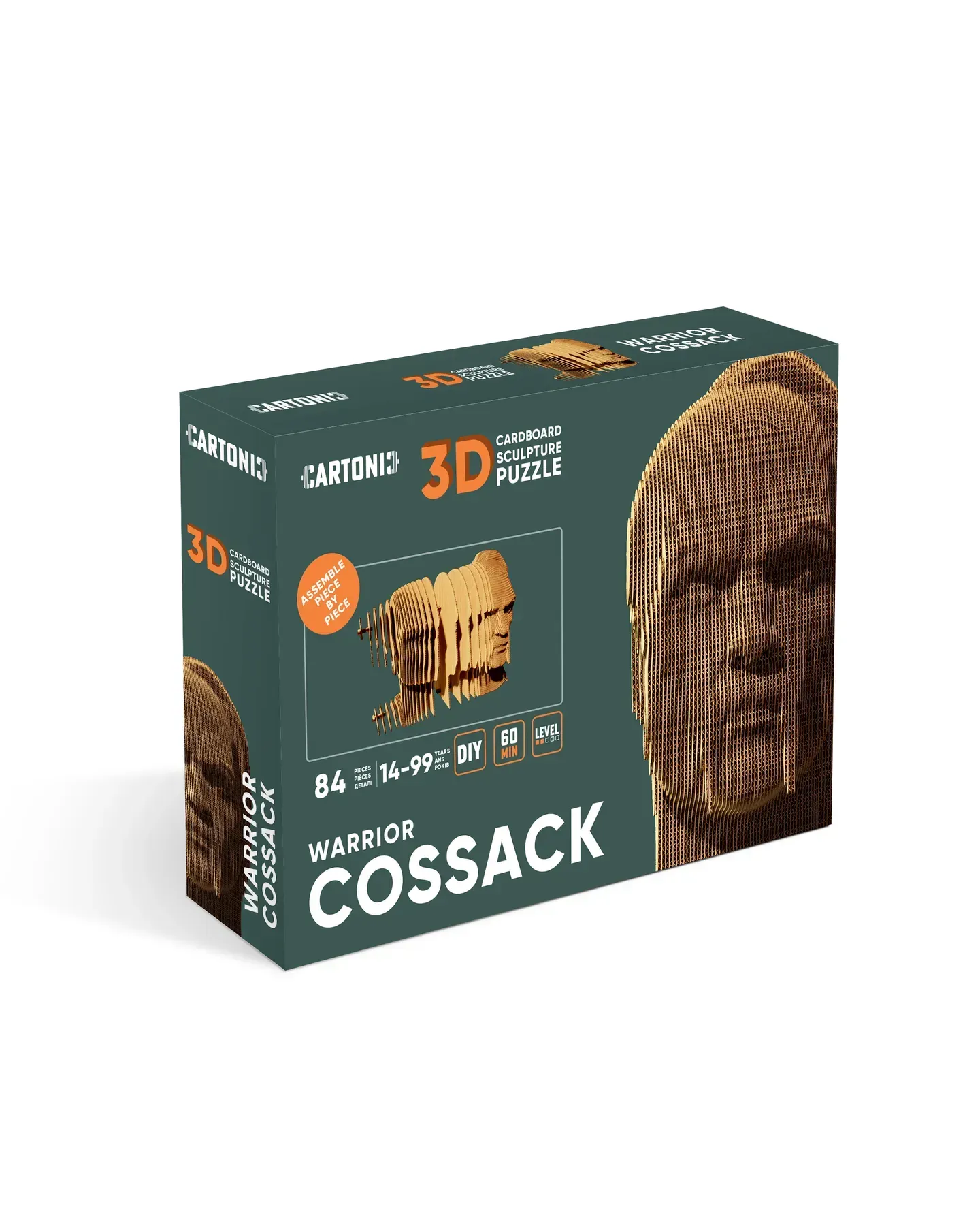 Картонный конструктор "Cartonic 3D Puzzle COSSACK WARRIOR", CARTCOSS 5