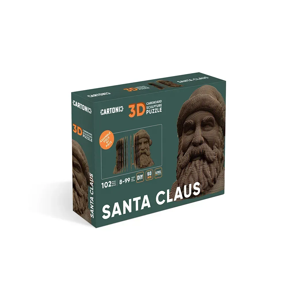 Картонный конструктор "Cartonic 3D Puzzle SANTACLAUS", CARTSANTA 4