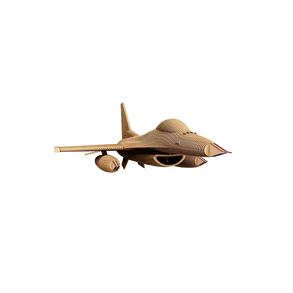 Картонный конструктор "Cartonic 3D Puzzle F-16 FIGHTING FALCON", CARTF16 3