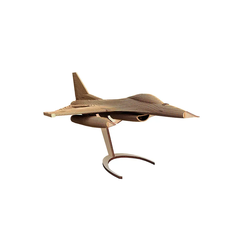 Картонный конструктор "Cartonic 3D Puzzle F-16 FIGHTING FALCON", CARTF16