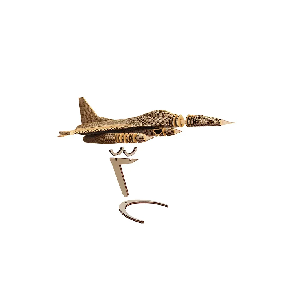 Картонный конструктор "Cartonic 3D Puzzle F-16 FIGHTING FALCON", CARTF16 1