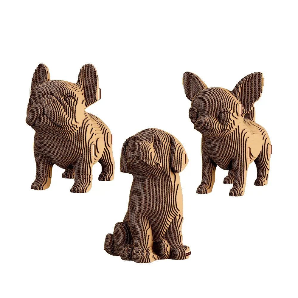 Картонный конструктор "Cartonic 3D Puzzle PUPPIES TRIO", CARTPUPPIES