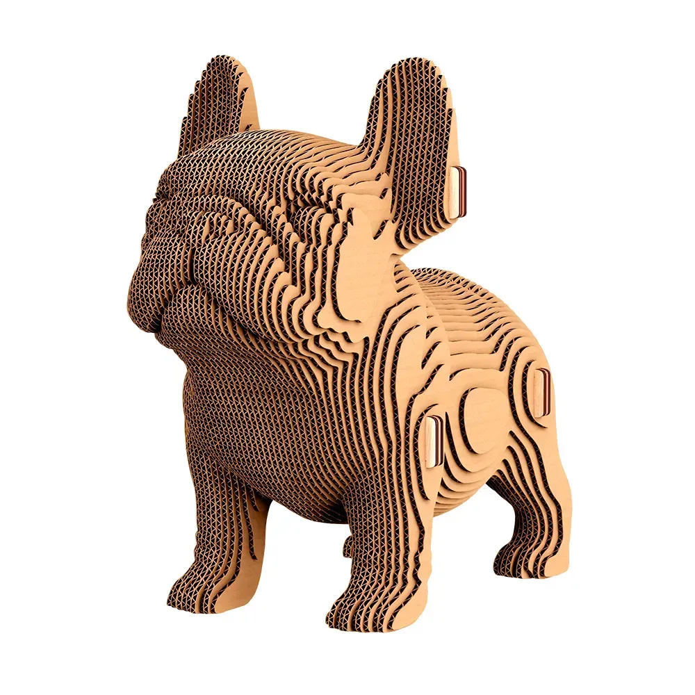 Картонный конструктор "Cartonic 3D Puzzle PUPPIES TRIO", CARTPUPPIES 2