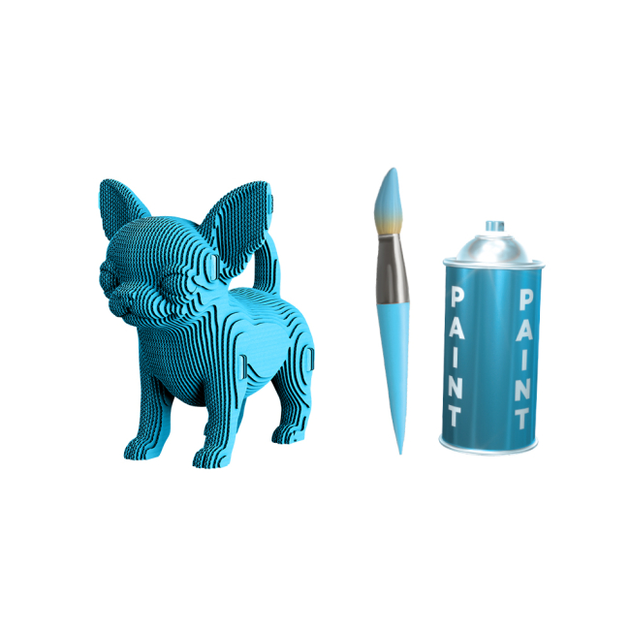 Картонный конструктор "Cartonic 3D Puzzle CHIHUAHUA PUPPY", CARTMNCHIHU 3