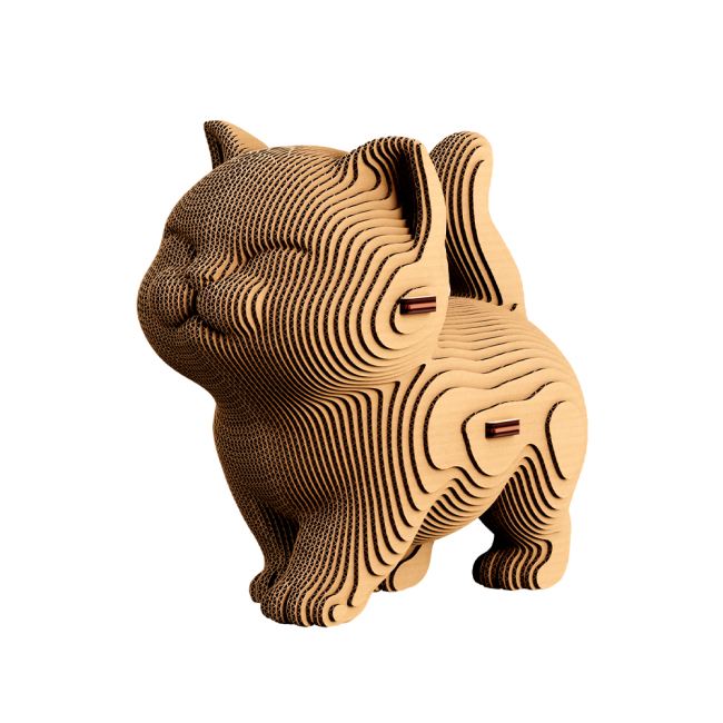 Картонный конструктор "Cartonic 3D Puzzle WALKING KITTEN", CARTMNWALK