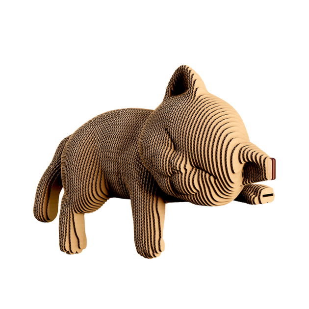 Картонный конструктор "Cartonic 3D Puzzle SLEEPY KITTEN", CARTMNSLEEP