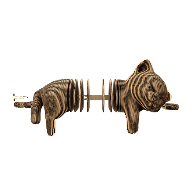 Картонный конструктор "Cartonic 3D Puzzle SLEEPY KITTEN", CARTMNSLEEP 1