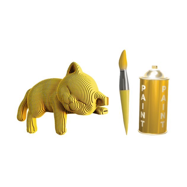 Картонный конструктор "Cartonic 3D Puzzle SLEEPY KITTEN", CARTMNSLEEP 2