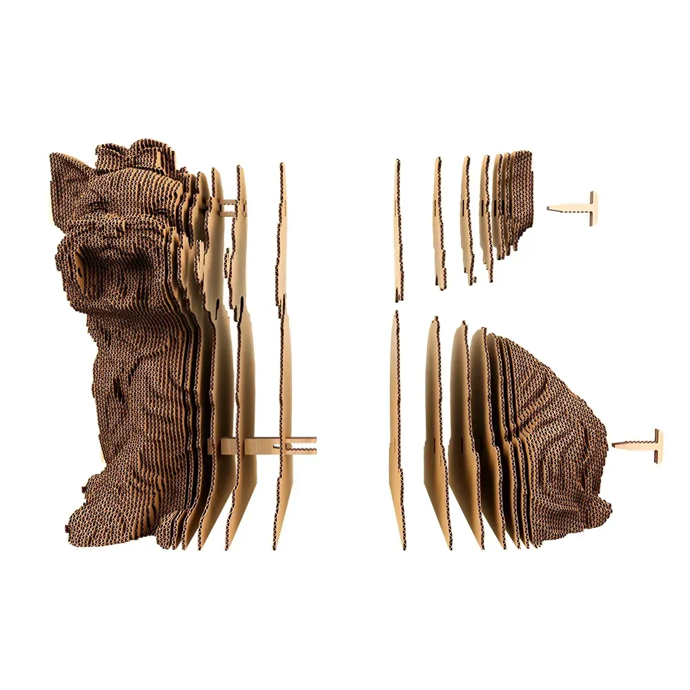 Картонный конструктор "Cartonic 3D Puzzle YORKSHIRE TERRIER", CARTYORK 2