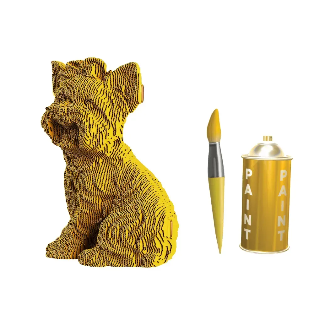 Картонный конструктор "Cartonic 3D Puzzle YORKSHIRE TERRIER", CARTYORK 6