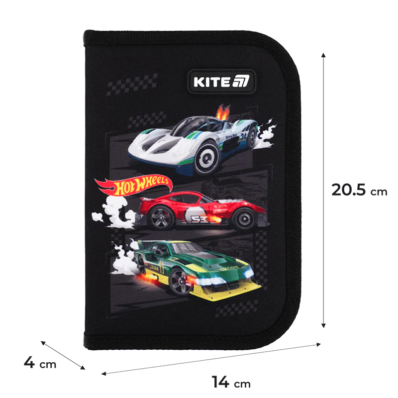 Пенал Kite 1 отделение, 2 отворота, с наполнением 622H-1 HW, HW25-622H-1 1