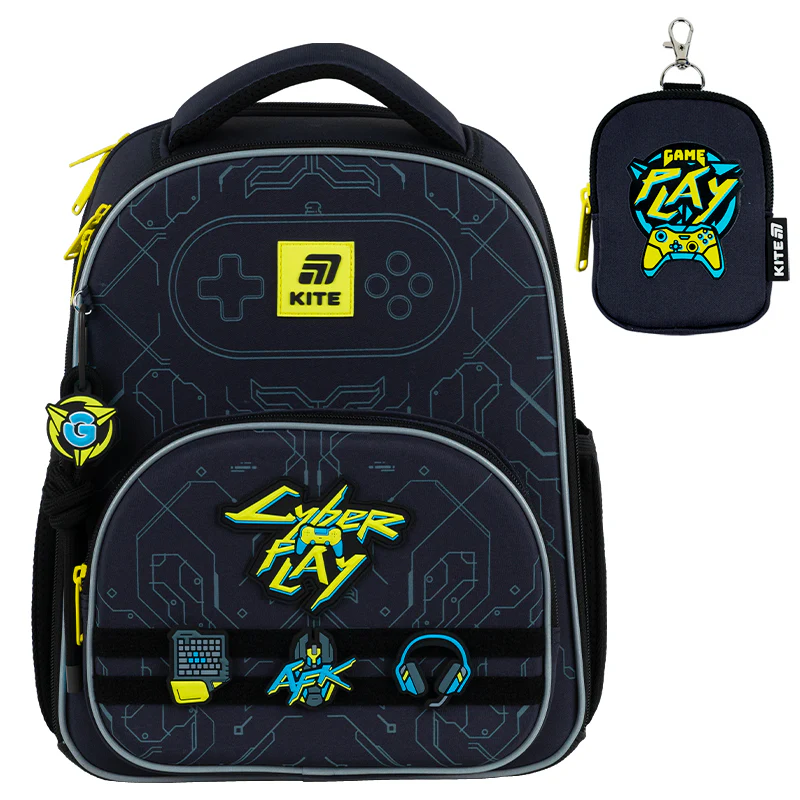 Рюкзак Kite Education каркасный 556 Cyber, K25-556M-2 2