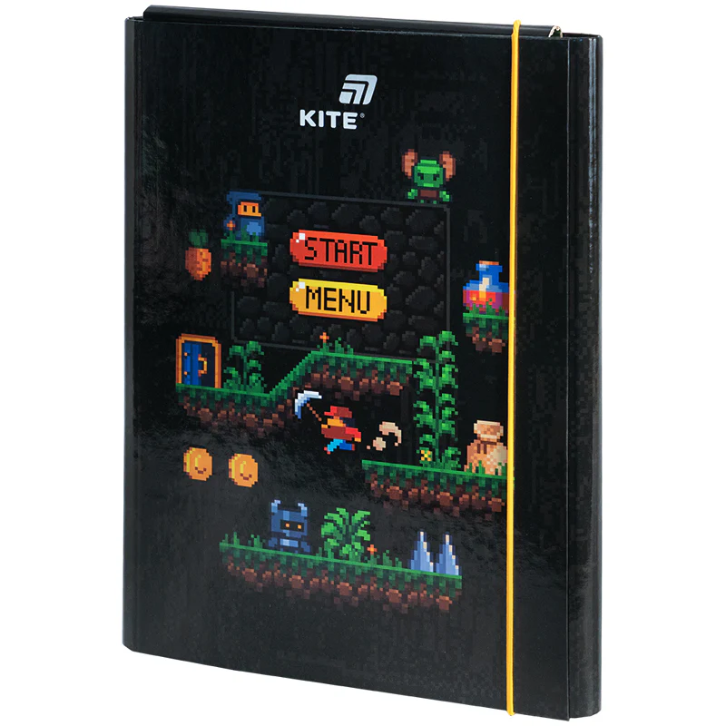 Папка для праці, А4, Pixel Game, K25-213-2