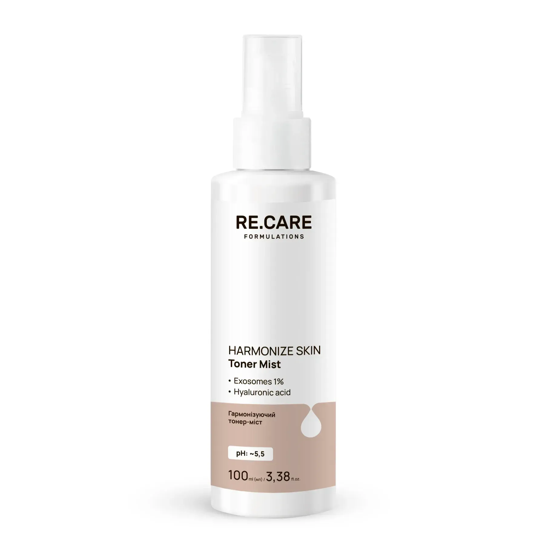 Гармонізуючий тонер-міст Harmonize Skin Toner Mist RECARE 100 мл, 289715