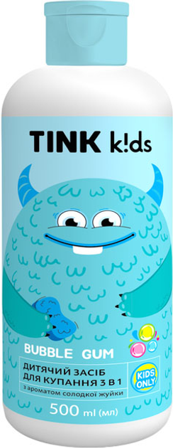 Дитячий засіб для купання 3 в 1 Bubble Gum Tink kids 500 мл, 289694