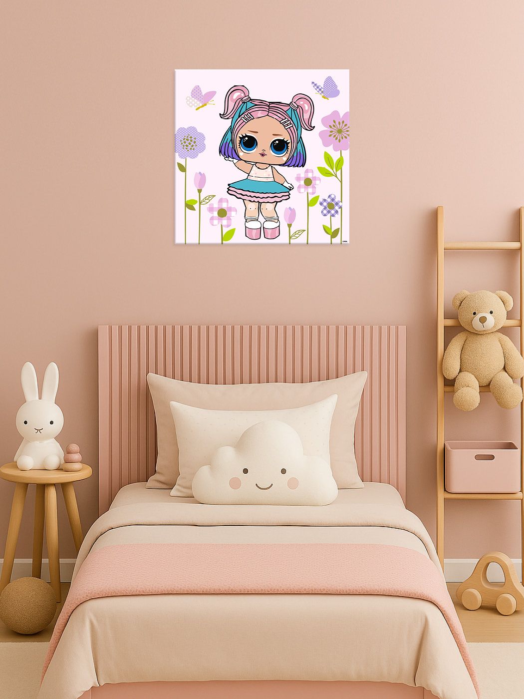 Картина по номерам "L.O.L. Surprise! HipHop4Lyfe CandyQT" 40*40 см, KHO1104, ТМ "Ideyka" 2