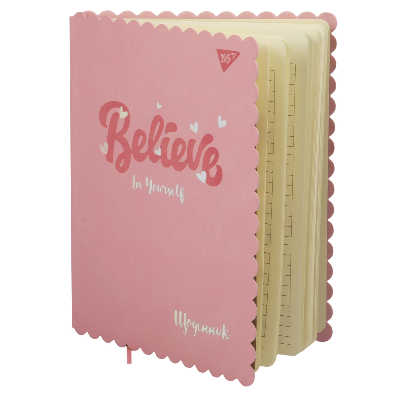Щоденник шк. YES PU інтегральний "Believe", A5, 40 арк., 911386 1