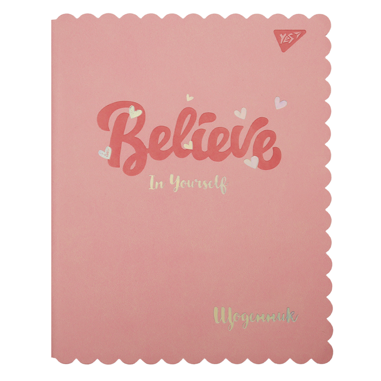 Щоденник шк. YES PU інтегральний "Believe", A5, 40 арк., 911386