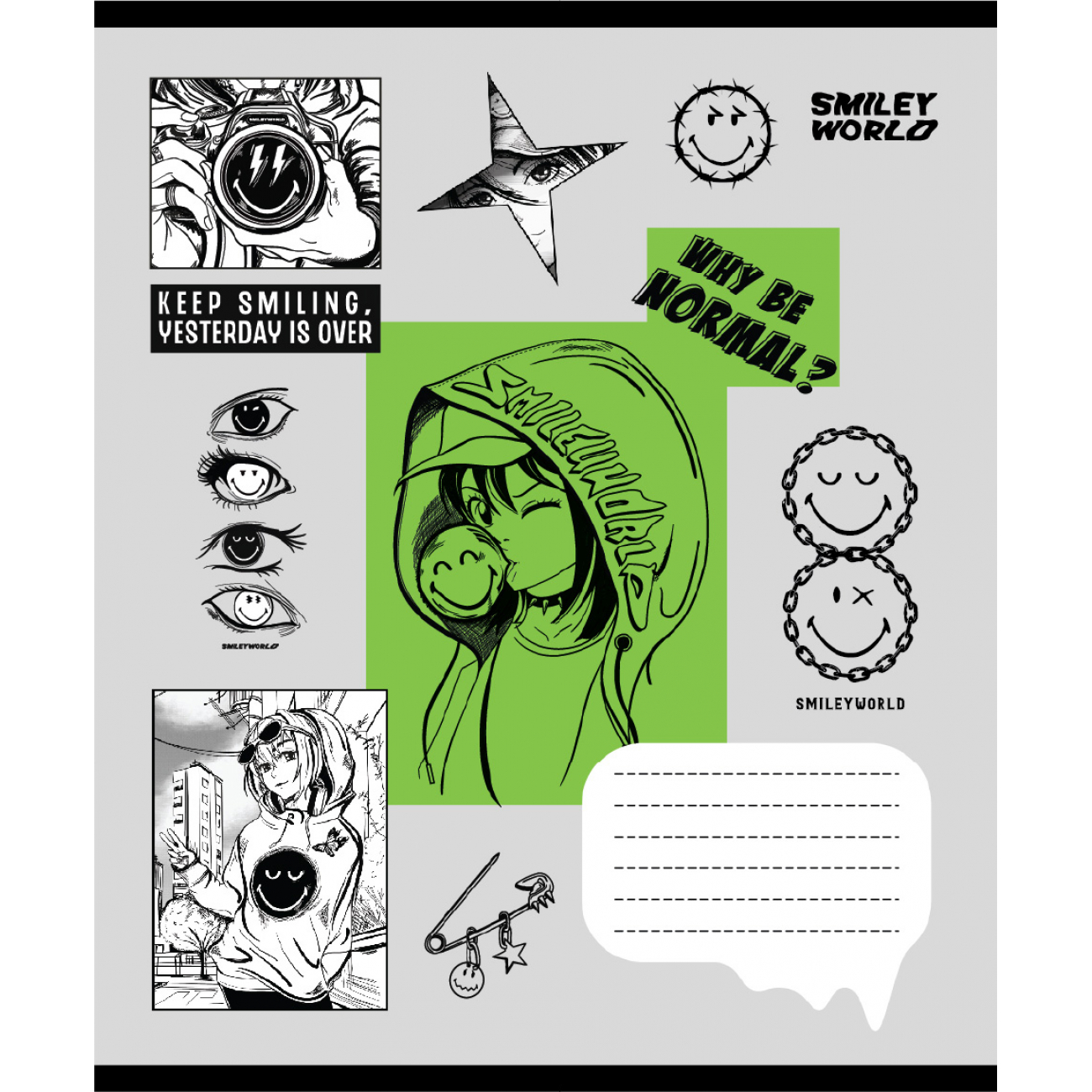 Зошит 36 кл. Yes "Smiley World Anime", 767652 4