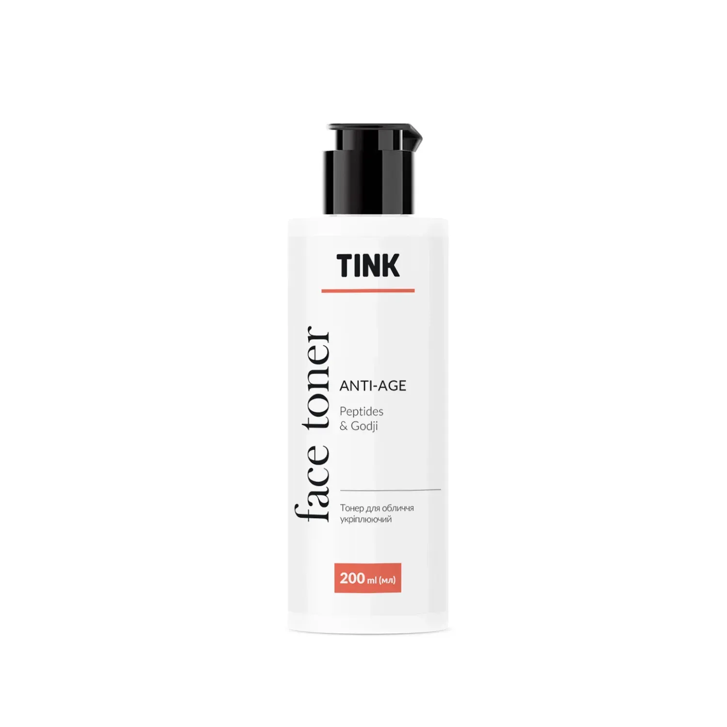 Тонер для лица укрепляющий Anti-age Пептиды-Ягоды годжи Tink 200 мл, 289503