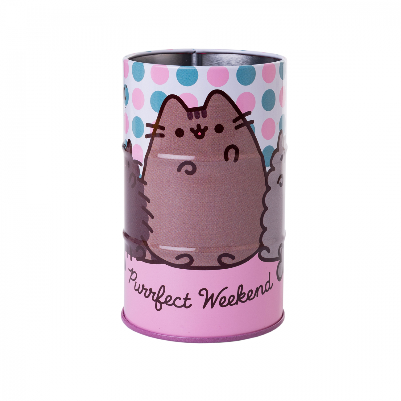 Стакан-підставка бочка "Pusheen" метал, 708099 Yes