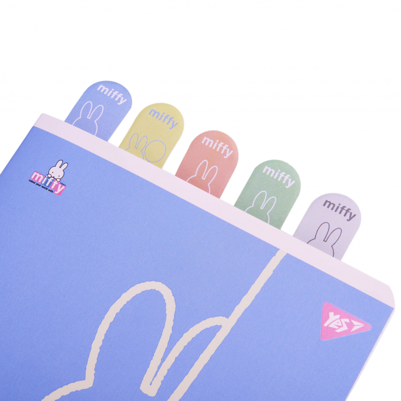 Індекси паперові Yes "Miffy", 55*22 мм, 100 шт (5*20), 170440 1