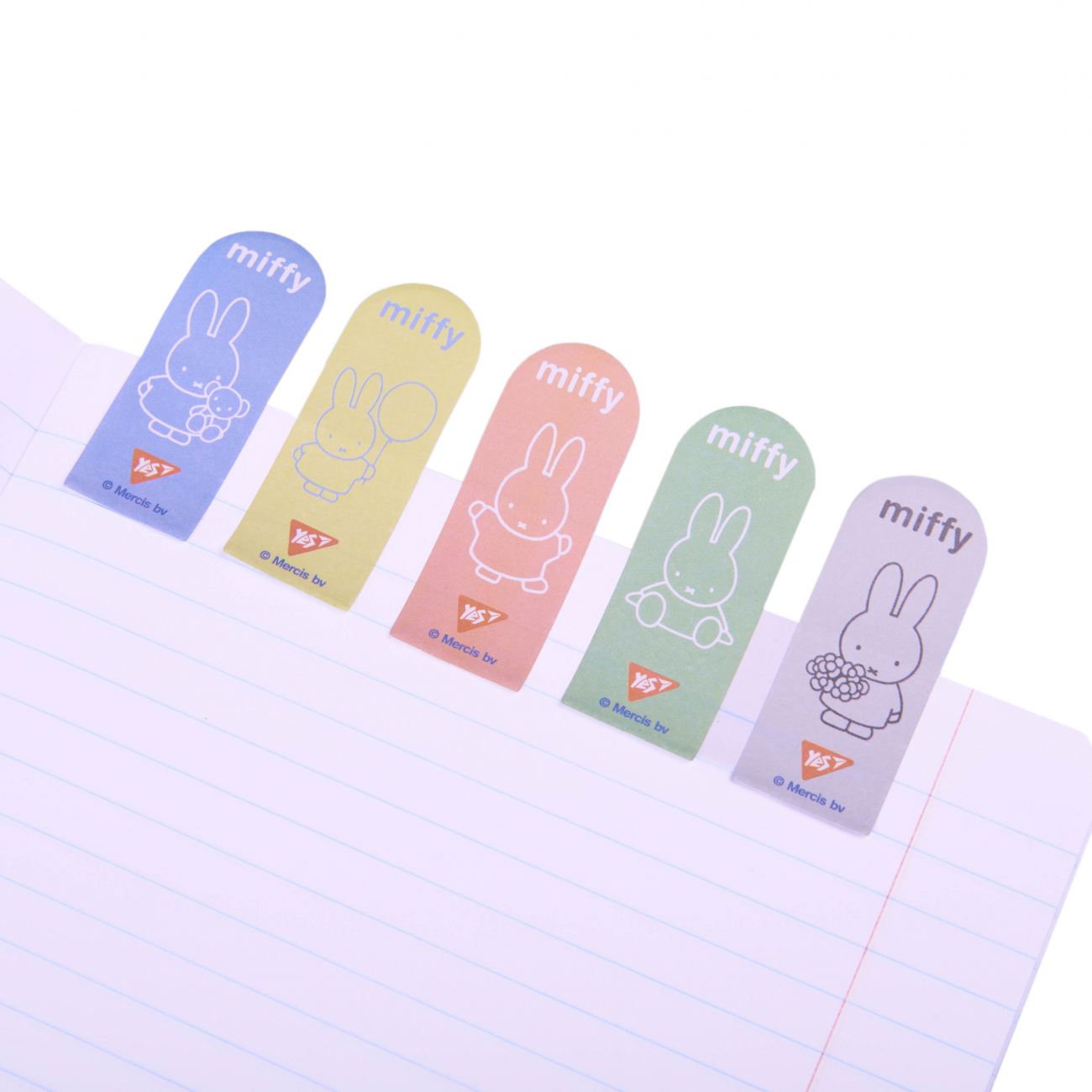Індекси паперові Yes "Miffy", 55*22 мм, 100 шт (5*20), 170440 2