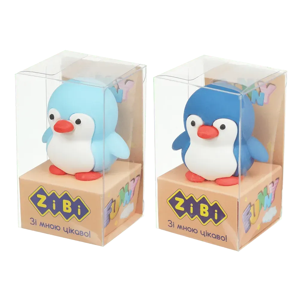 Чинка фигурка Penguin, 1 отв., 60*35*32 мм, ZB.5597 1