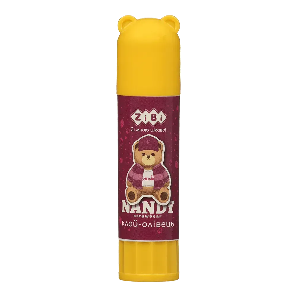 Клей-карандаш Bear Toy  15 г, PVP, ZB.6304 1
