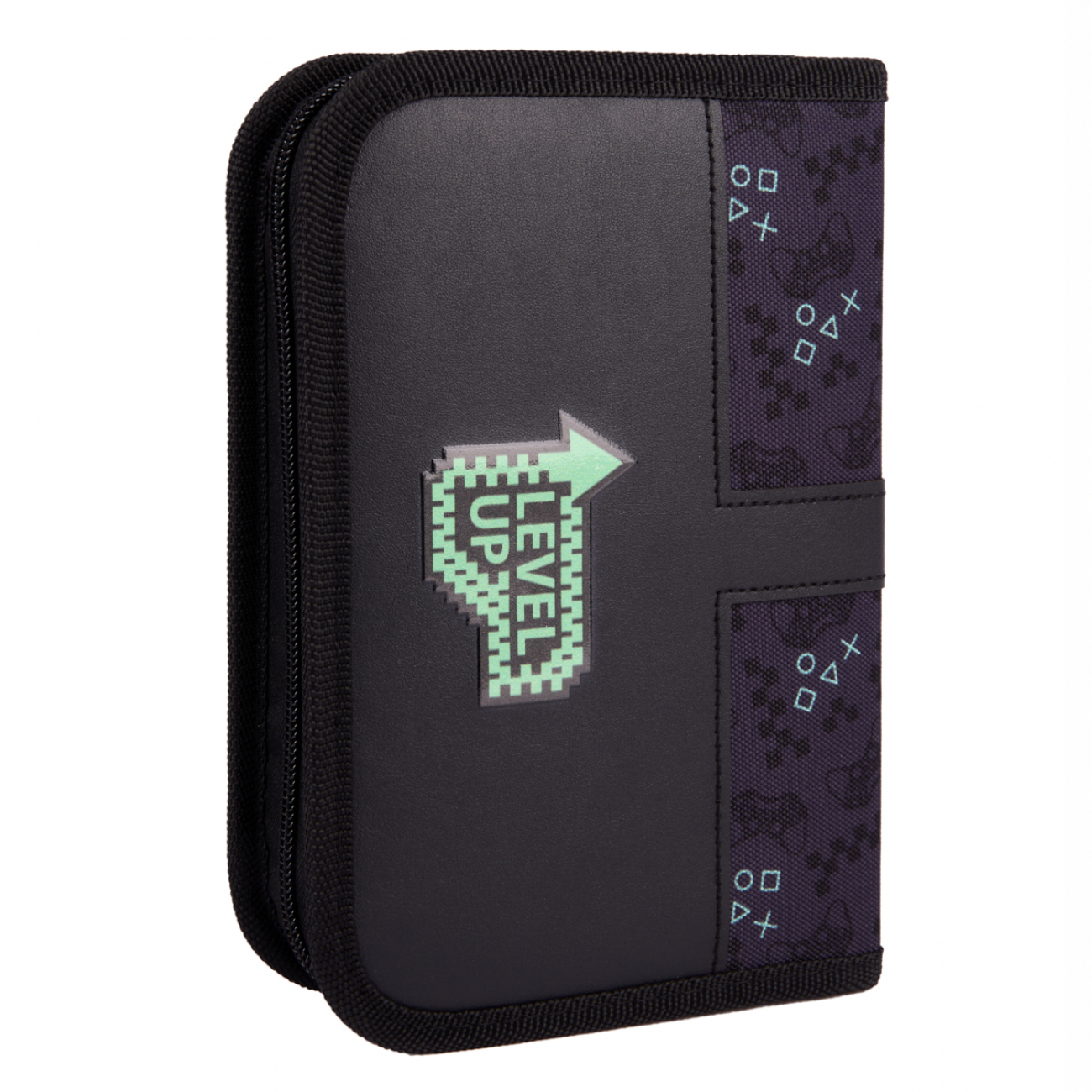 Пенал жесткий YES HP-04 "Game On!" одинарный с двумя клапанами, 533629 1