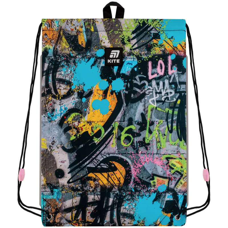 Набор рюкзак+пенал+сумка для обуви Kite 585 Street Art, SET_K25-585M-3 20