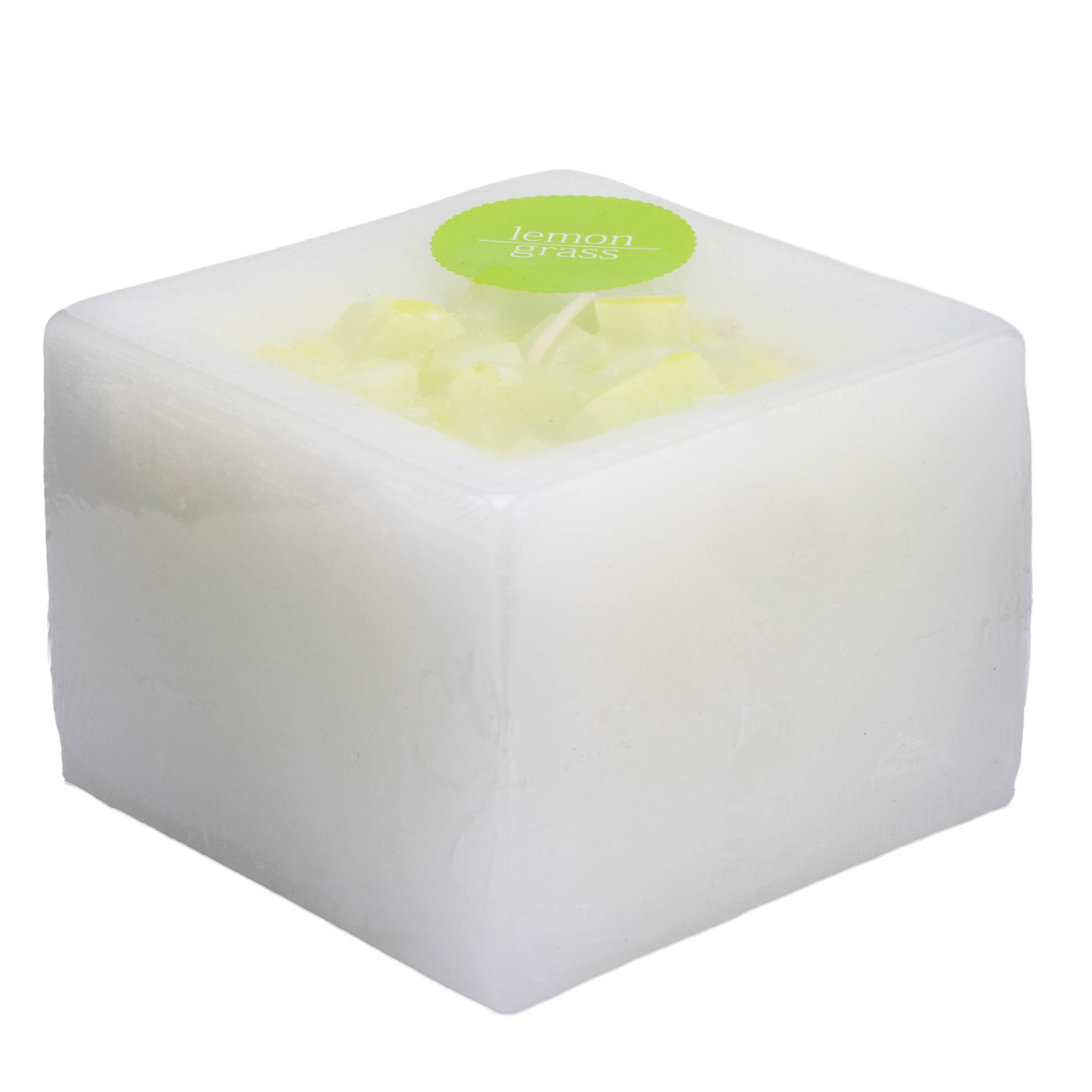 Свічка арома-призма 10*7 см, лемонграсс, CFS10*07/1-lemongras, Candy Light