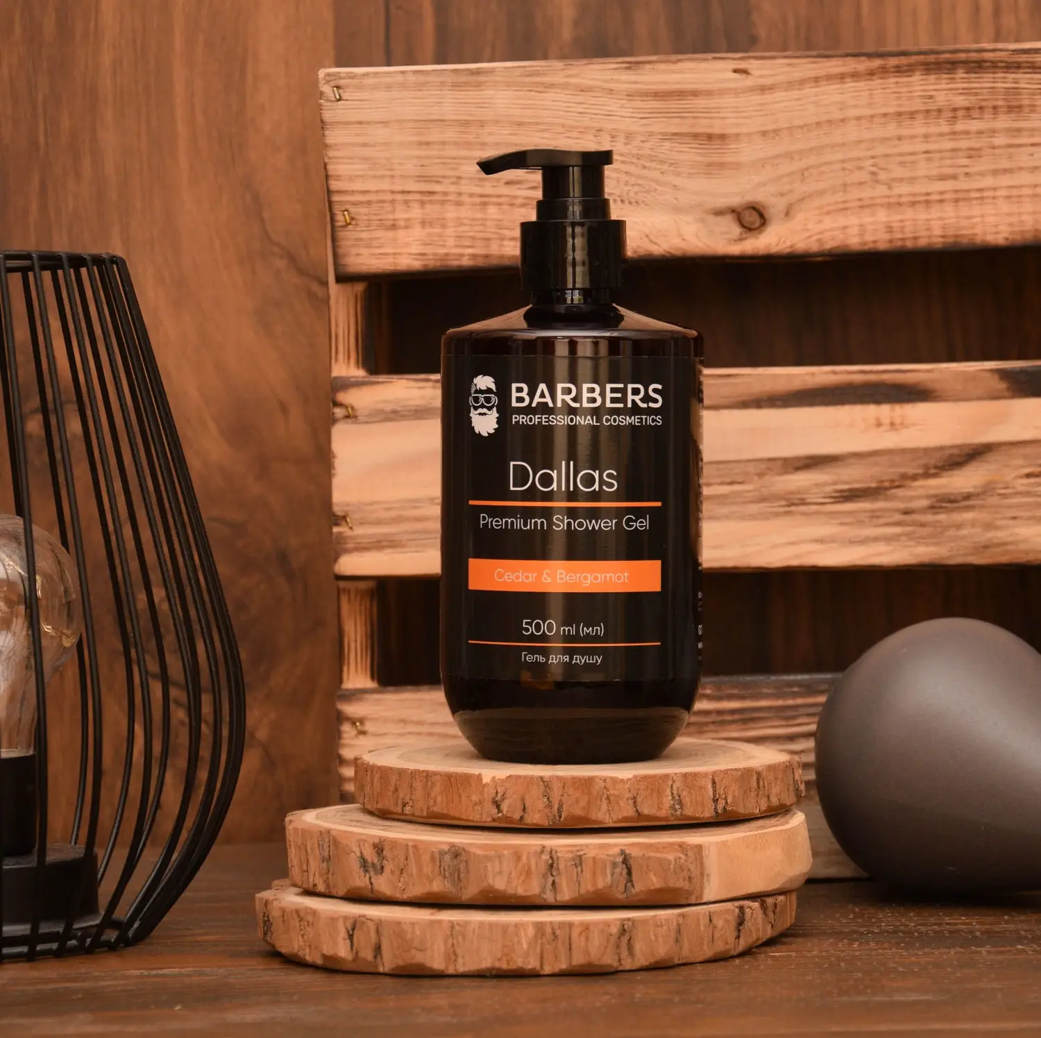 Гель для душу Barbers Dallas 500 мл, 735011 3