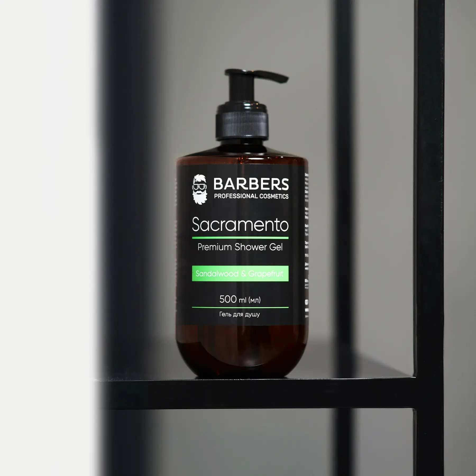 Гель для душу Barbers Sacramento 500 мл, 735013 3