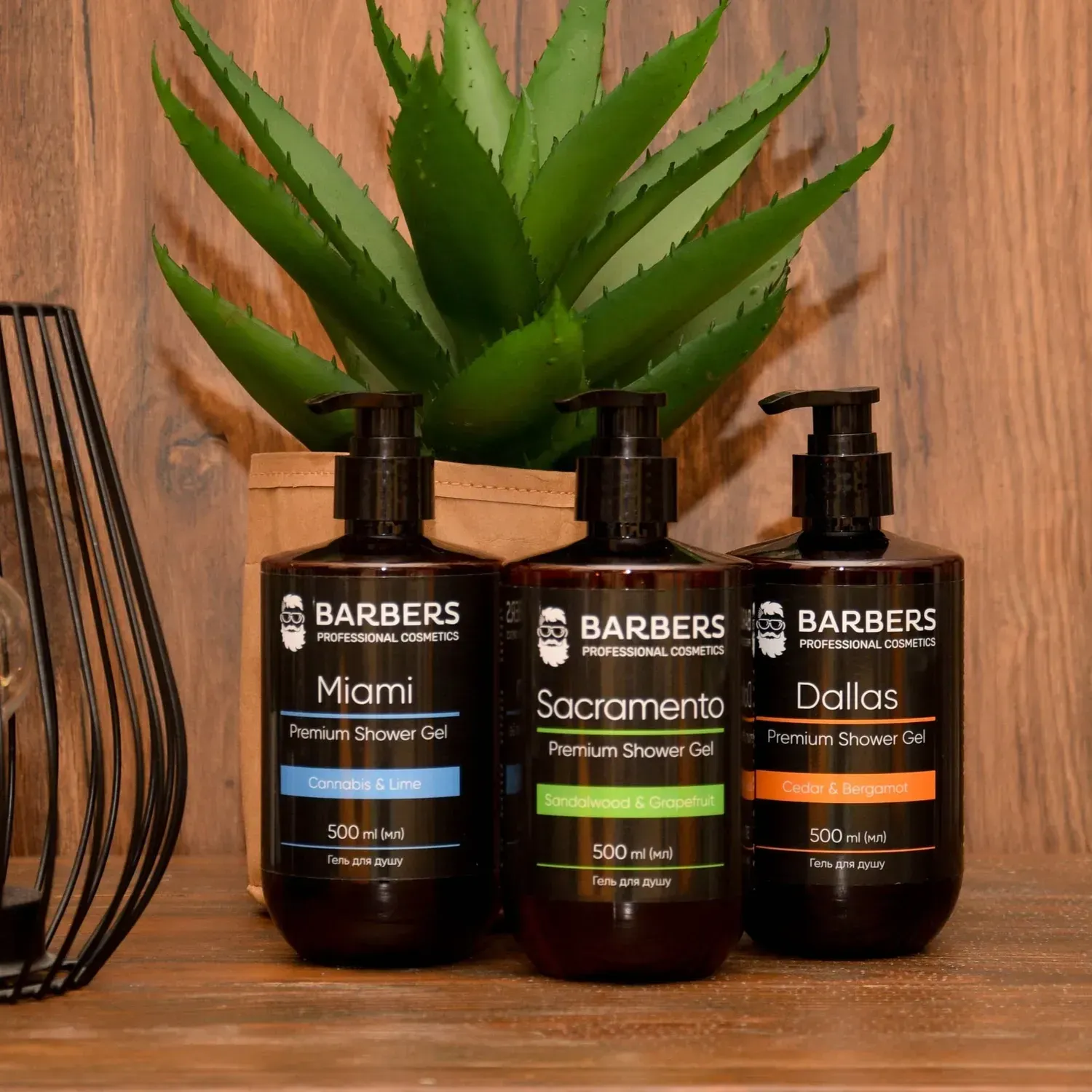 Гель для душу Barbers Sacramento 500 мл, 735013 6