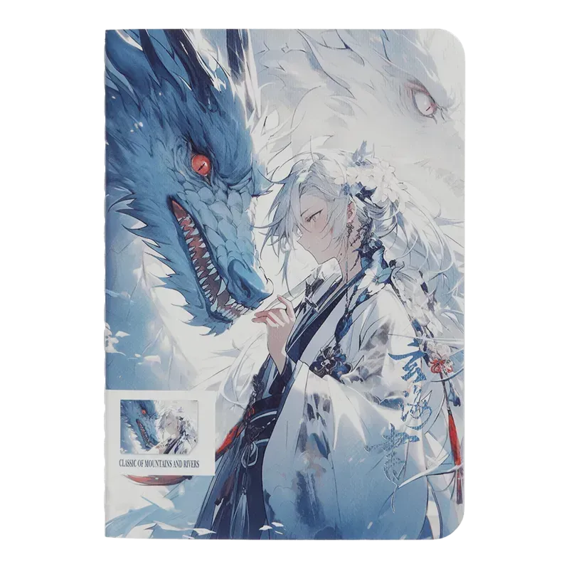 Блокнот А6 40 л "Anime", кл., сшит,карт.обл., ZB.12861-14