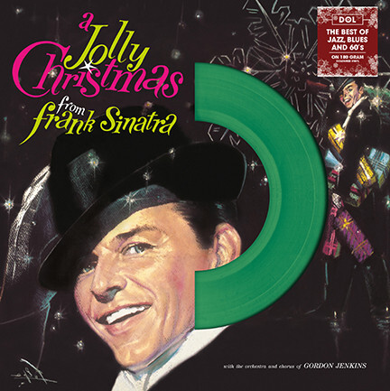 Пластинка Frank Sinatra - A Jolly Christmas from Frank Sinatra [LP] - Green Vinyl