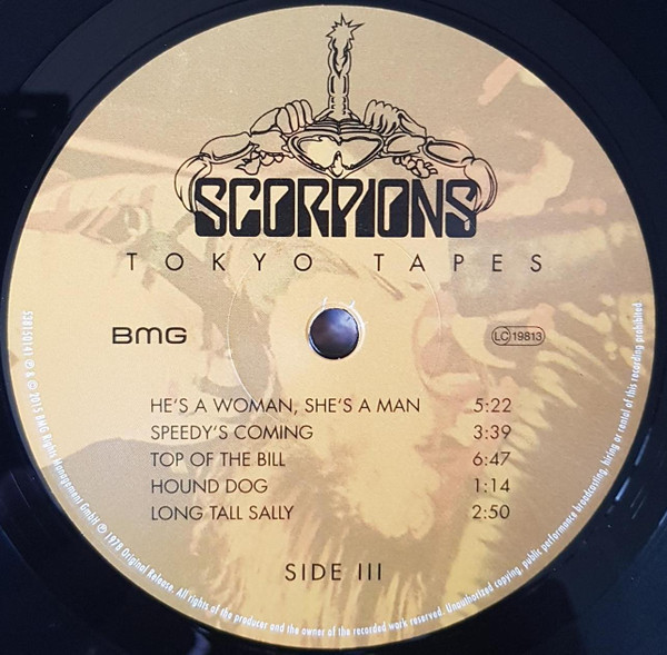 Пластинка Scorpions - Tokyo Tapes (Deluxe Edition) [2LP+CD] 3