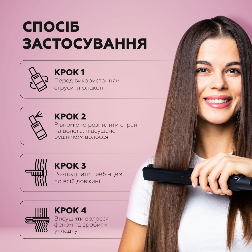 Спрей-термозахист для волосся Joko Blend 200 мл, 289452 7