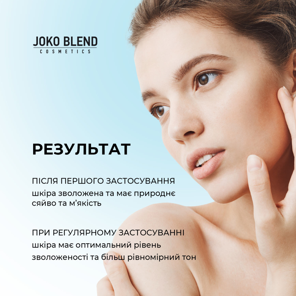 Екстразволожувальна маска для обличчя з гіалуроновою кислотою Aqua Glow Joko Blend 75 мл, 289539 5